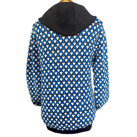 Bench zip front cardigan.hooded. Pockets. Ribbing at waist and cuffs.Wmns Large - Picture 3 of 8